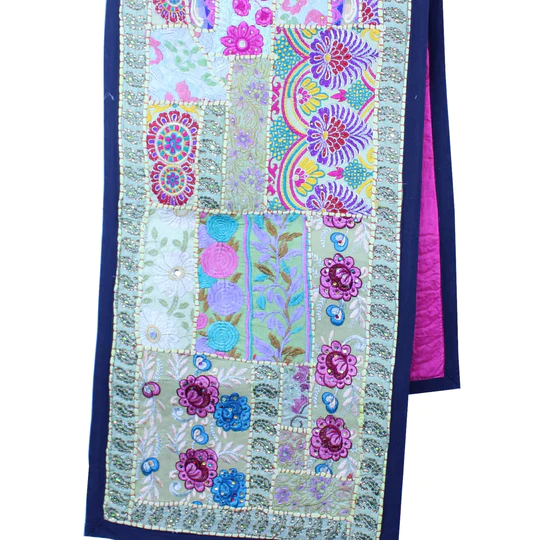 Vintage Table Runners Varied Colours 50x150cms